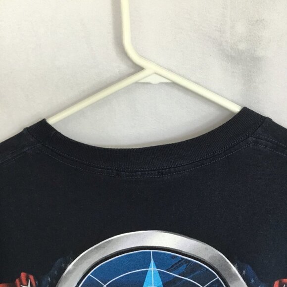 Mad Engine American Chopper "Jet Bike" Men's Pullover Short Sleeve Tee Sz XL - Picture 7 of 8